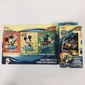 Disney Junior Mickey and the Roadster Racers Crayons And Stickers